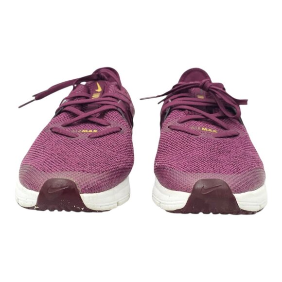 Nike Air Max Sequent 3 GS Big Kids US 7Y EU 40 922885-600 Bordeaux Metallic Gold - Picture 3 of 16